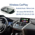 thumbnail image 1 of Road Top Wireless Carplay Android Auto Retrofit Kit for 2014-2019 Lexus Low Configuration NX RX IS ES GS LS LX, Support Mirror Link, AirPlay, Autolink, Rear View, Siri, GPS Navigation, Music, Video, 1 of 8
