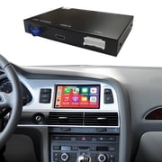Road Top Wireless Carplay for Audi A6 S6 2010-2011 Year Android Auto Retrofit Kit for Audi Q7 2010-2015 Year with Factory MMI 3G System Update Support Mirrorlink Siri Camera