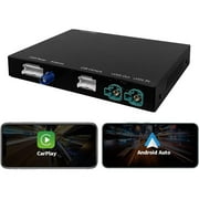 Road Top Wireless Carplay Retrofit Kit Decoder for BMW NBT system 3 4 5 6 7 Series X1 X3 X4 X5 X6 2012-2016, Support iOS 13 14, Android Auto, AirPlay, Mirroring, Rear View, USB Drive, Firmware Upgrade