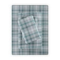 thumbnail image 1 of Road Trip America Flannel Sheets Set - Everyday Plaid - 100% Cotton Sheets - 4 Pieces Queen Size - Christmas Sheets, 1 of 4