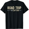 thumbnail image 1 of Road Trip Captain Road Trip T-Shirt Black 3X-Large, 1 of 4