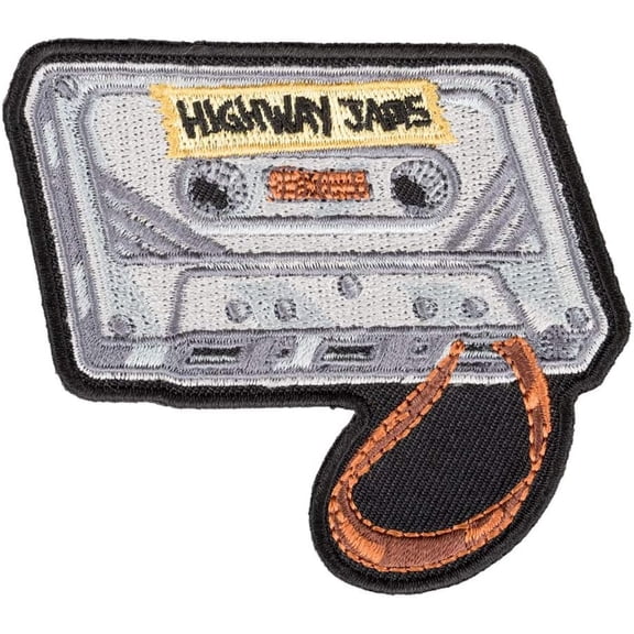 Road Trip Highway Jams Mixtape Patch, Music Theme Patches