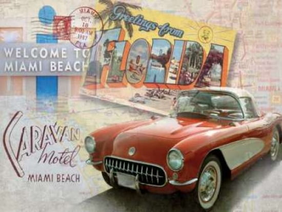 Road Trip II Canvas Art - Keith Mallett (18 x 24)