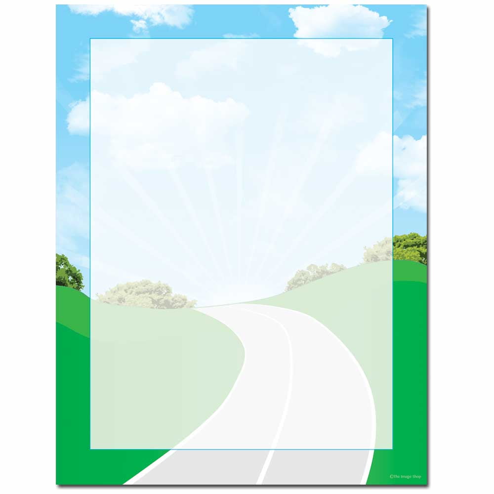 Road Trip Letterhead Printer Paper, 80 Sheet Pack - Walmart.com