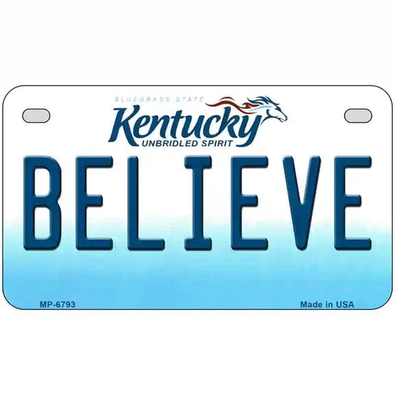 Road Trip New York Metal Novelty License Plate 7" x 4" Motorcycle (MP)