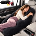 Road Trip Pillow for Adults Car Body Pillow U Shaped Passenger Seat ...