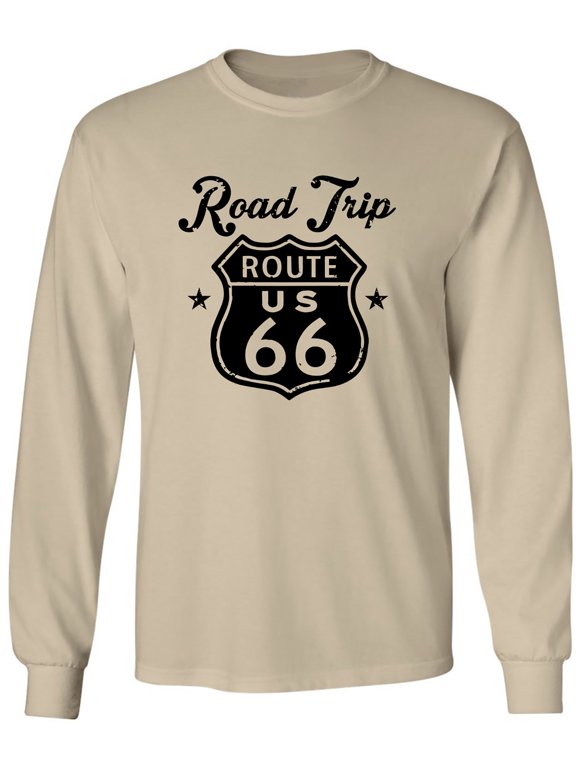 Road Trip Route 66 Adult Long Sleeve T-shirt
