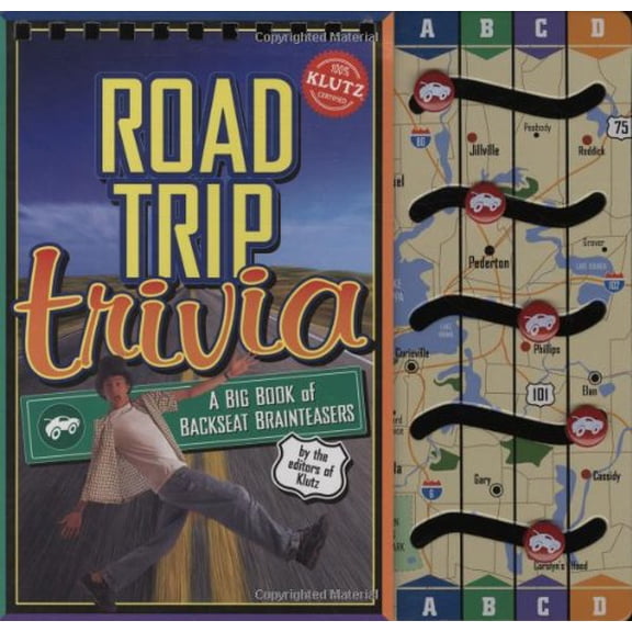 Pre-Owned Road Trip Trivia (Klutz) Paperback
