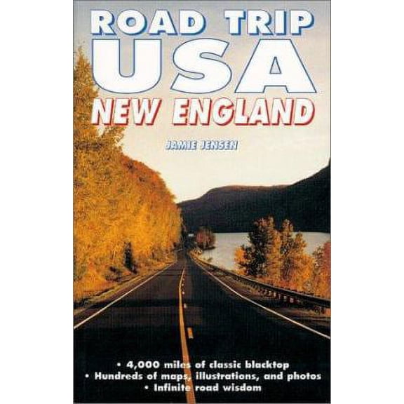 Pre-Owned Road Trip USA: New England by Jamie Jensen (Paperback), Travel & Nature, TRAVEL / United States / Northeast / New England (CT, MA, ME, NH, RI, VT), English