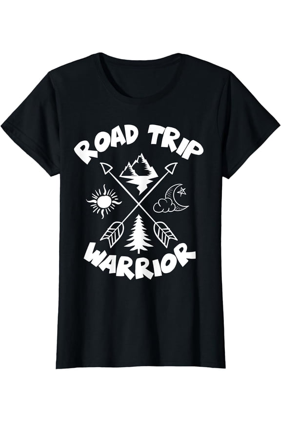 Road Trip Warrior T-Shirt | Family Shirt for Family Vacation T-shirts