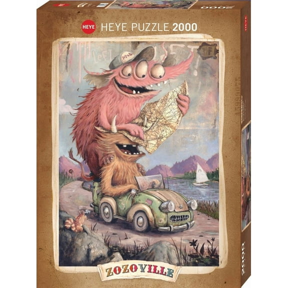 Road Tripping 2000-Piece Puzzle