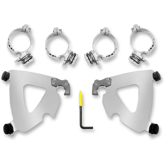 Road Warrior Fairing Polished Trigger Lock Mount Kit