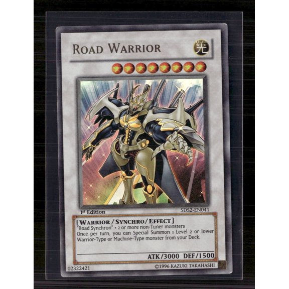2009 Konami Yu-Gi-Oh! Road Warrior Ultra Rare Lightly Played Trading Card