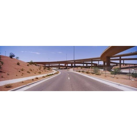 Road passing through a landscape, Phoenix, Arizona, USA Poster Print (18 x 6)