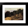 thumbnail image 1 of Road through Wooded Mountains 20x24 Framed Art Print by Camille Corot, 1 of 2