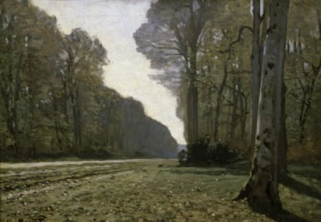 Road to Bas-Breau (Route du Bas-Breau) Claude Monet (1840-1926French) Musee de l Orangerie Paris Canvas Art - Claude Monet (24 x 36)