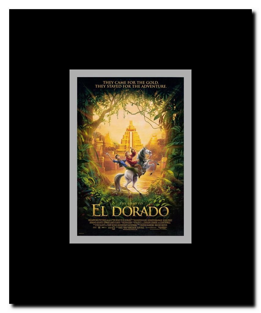Road to El Dorado Framed Movie Poster