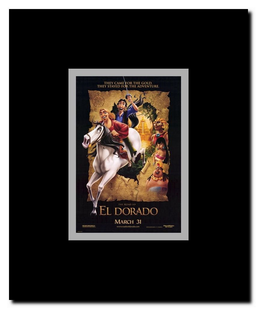 Road to El Dorado Framed Movie Poster