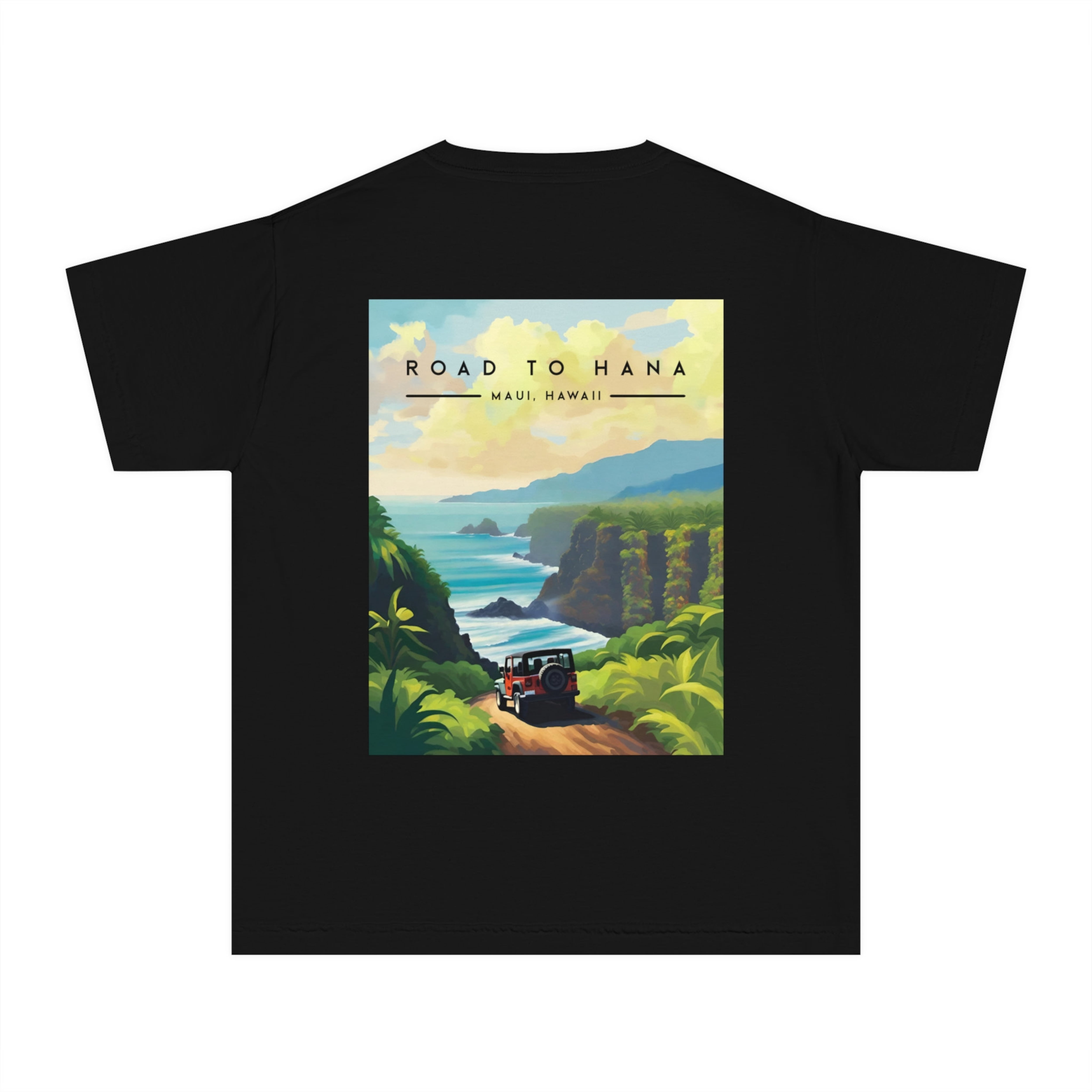 Road to Hana Maui, Hawaii Youth Midweight Tee