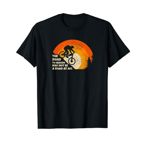Road to Heaven Downhill mountain biking for Downhill T-Shirt