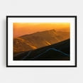 thumbnail image 1 of Road to Middle Earth  - Bulgaria Photography Mountain Sunset Landscape Nature Scenic Wilderness Pastoral Black Framed Wall Art Print 20 x 30 inches, 1 of 4