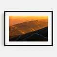 thumbnail image 1 of Road to Middle Earth  - Bulgaria Photography Mountain Sunset Landscape Nature Scenic Wilderness Pastoral Black Framed Wall Art Print 5 x 7 inches, 1 of 4