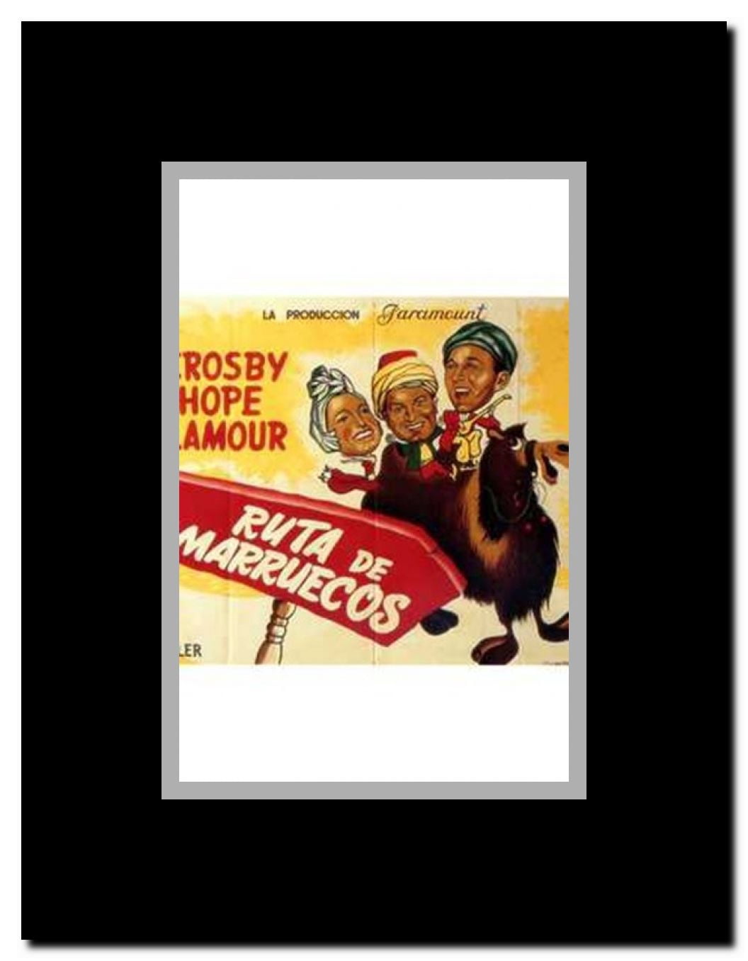 Road to Morocco Framed Movie Poster