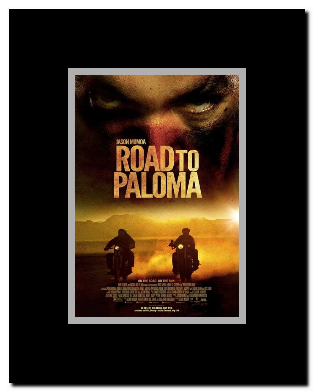 Road to Paloma Framed Movie Poster