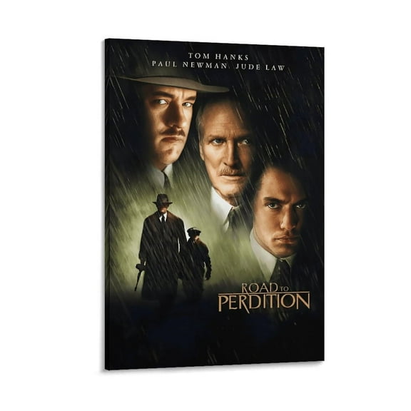 Road to Perdition Movie Canvas Poster Wall Art Bedroom Decor Office Room Kitchen Decor Gift