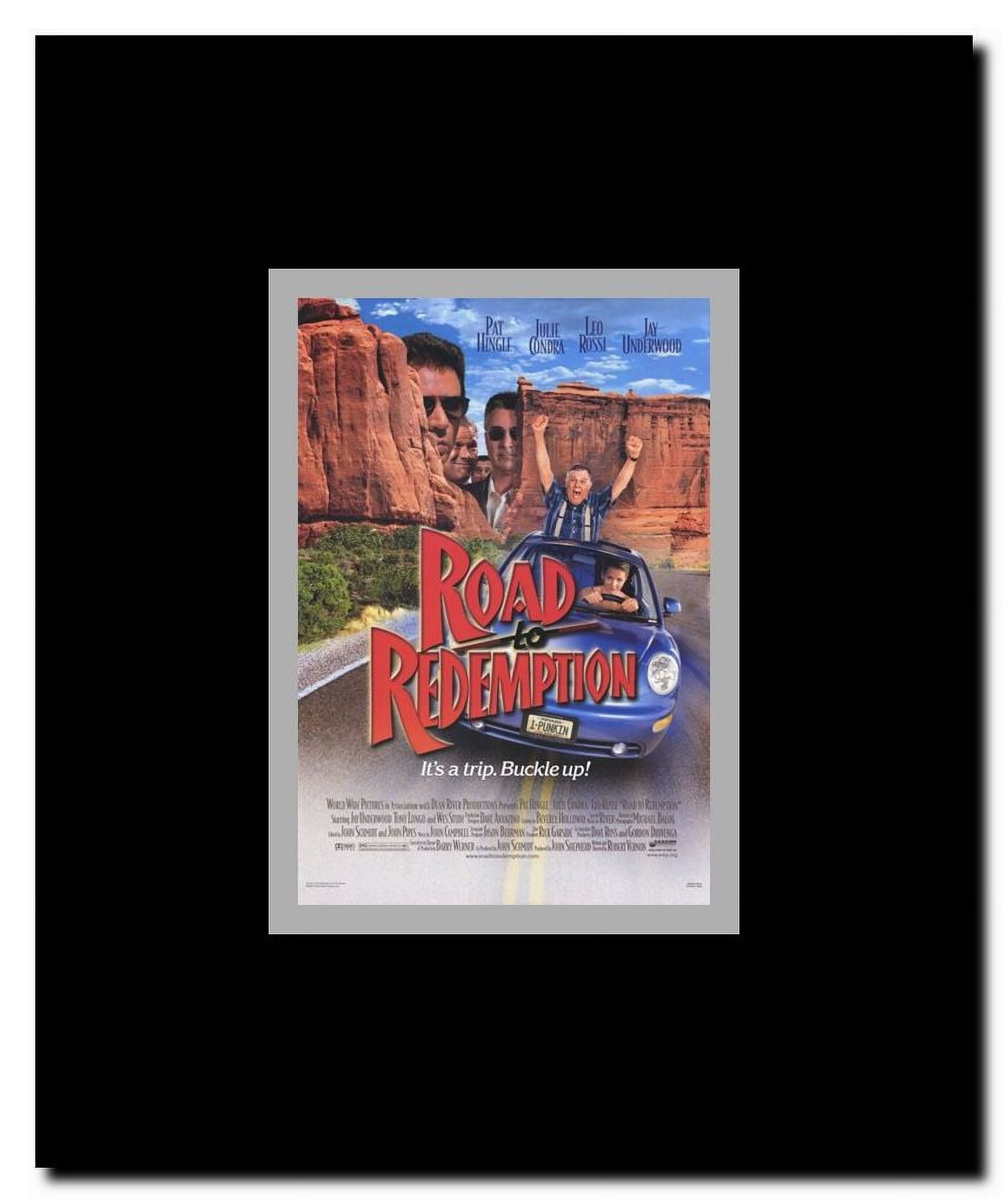 Road to Redemption Framed Movie Poster