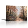 thumbnail image 1 of Road to Shepherd - Contemporary Fine Art Giclee on Canvas Gallery Wrap - wall décor - Art painting - 36 x 28 Inch - Ready to Hang, 1 of 2