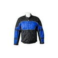 thumbnail image 1 of RoadDog Hurricane Mesh Motorcycle Riding Jacket Blue Men's Small, 1 of 5