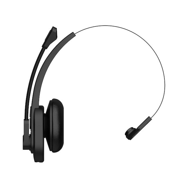 Noise Cancelling Bluetooth Trucker Headset Wireless Headphones w Mic up to 24 Hours Talk Time Hands-Free Operation Up To 32 Feet RKING2000