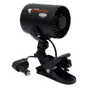 RoadPro 12 Volt Plug In Car Variable Speed Tornado Fan w/ Mounting Clip