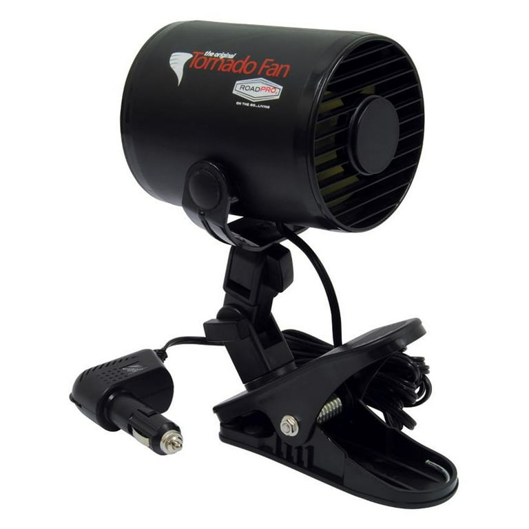 RoadPro 12-Volt Tornado Fan with Mounting Clip RoadPro 12-Volt Tornado Fan with Mounting Clip
