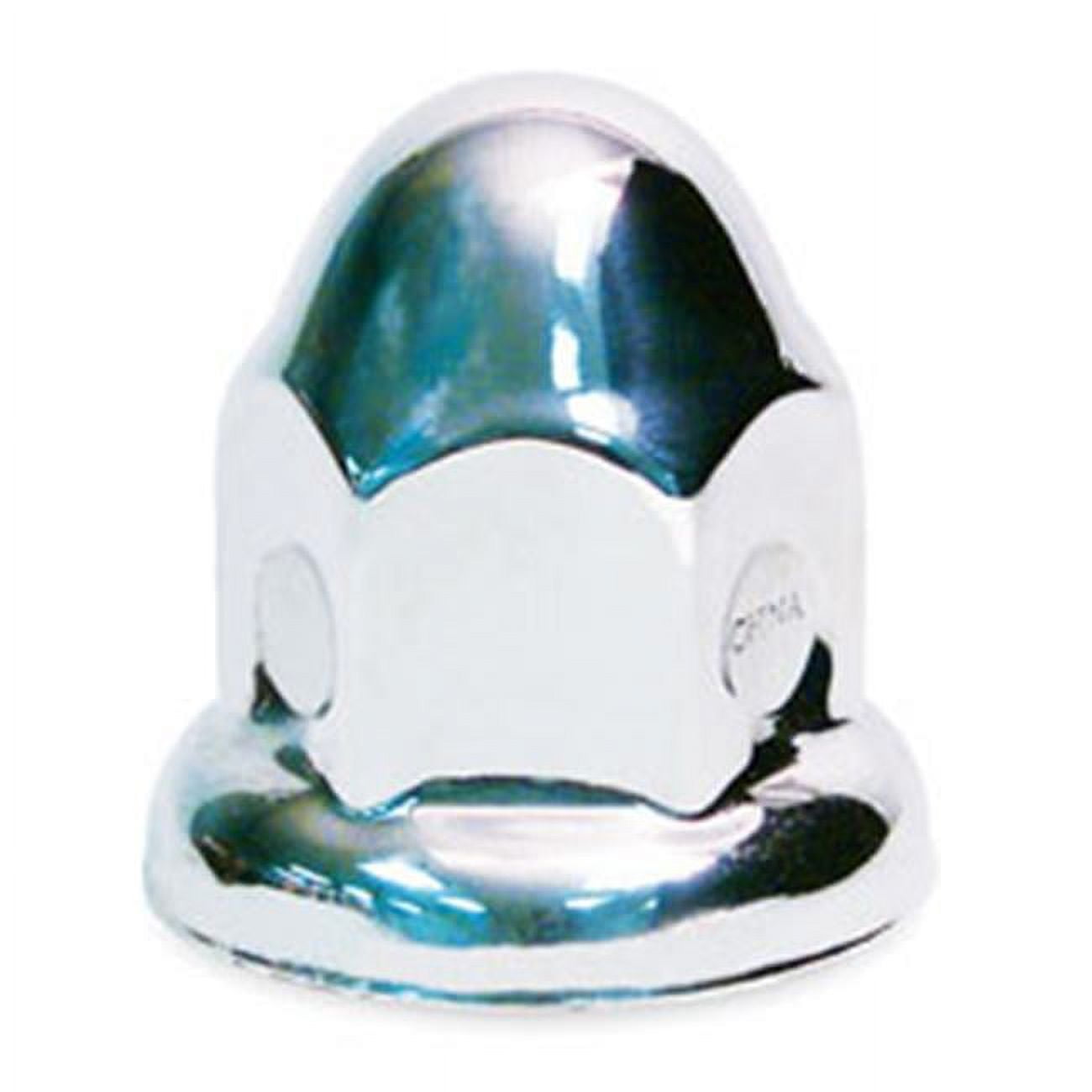 RoadPro RPABS-33BK 33mm Flanged Lug Nut Cover – Chrome Plated ABS Plastic, Sold Singly, Non-Corrosive