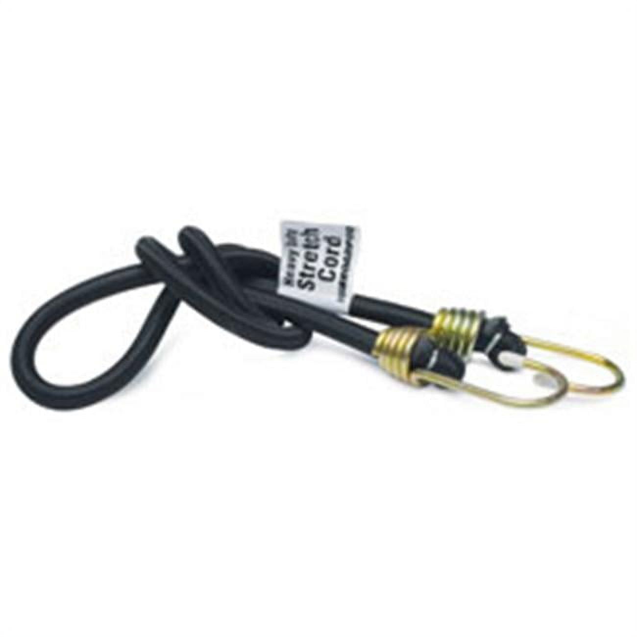 RoadPro 48 HeavyDuty Stretch Cord with Plastic Tip Hooks Straps