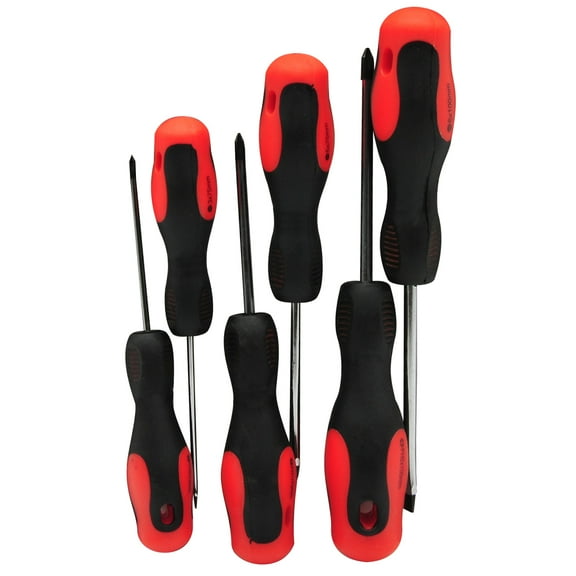 RoadPro 6 PC Screwdriver Set 5ct PDQ