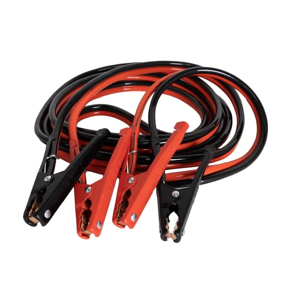RoadPro RP04851 8 Gauge Booster Cables Jump Starter Automotive Cables - 12 ft. Car Battery Jumpers