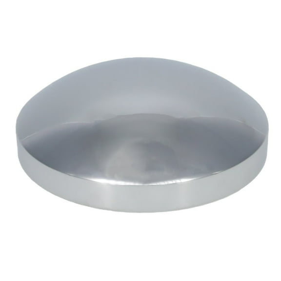 RoadPro 8-Inch Rear Hub Cap Cover Silver Dome Chrome-Plated Hub Cover