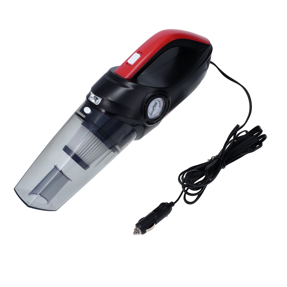 RoadPro Car Vacuum Tire Inflator 12v Portable Air Pump and Vacuum ...