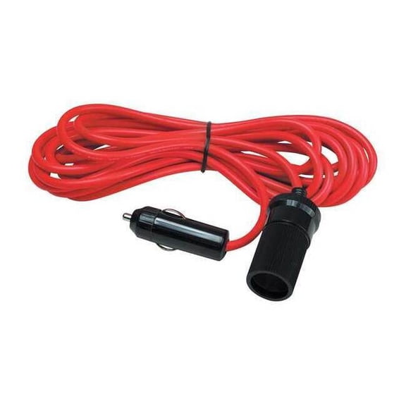 RoadPro EXT CORD 12FT 12V W C/L PLUGS 18GA