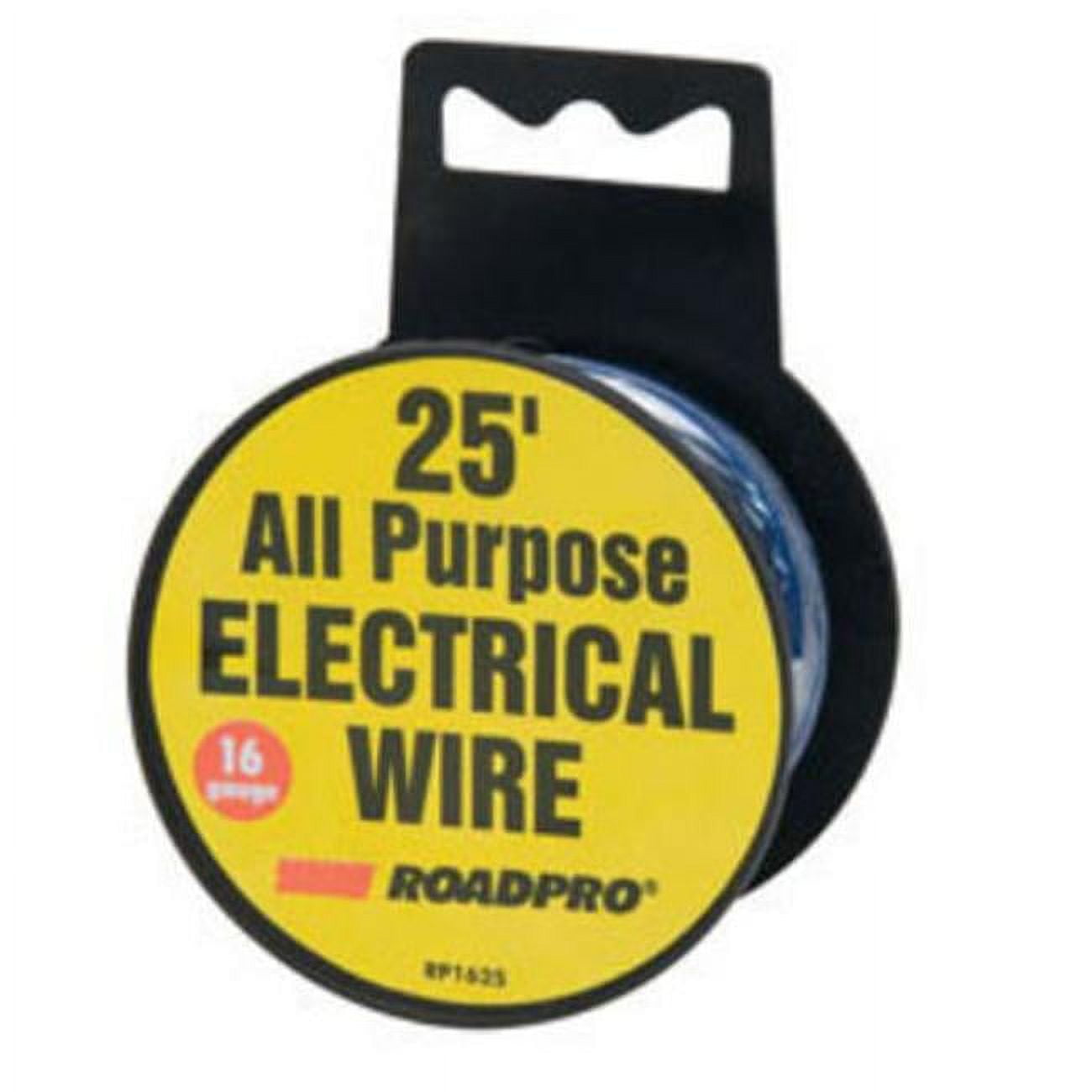 RoadPro RP1625 All Purpose Blue 16 Gauge Primary Electrical Wire 15