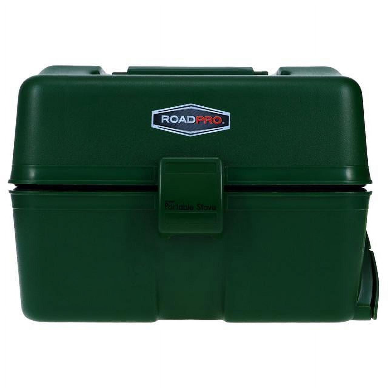 RoadPro 12v Portable Lunch Box Oven for Truck or Car Heating Lunch Electric Stove Food Warmer to Use for Work and Picnic Deluxe RPLBSTOVET2