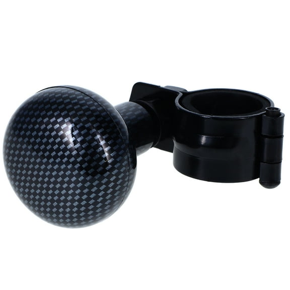 RoadPro RPSPN4 Steering Wheel Spinner Knob Adjustable Fit Brodie Knob for Cars Trucks Semis Tractors Lawn Mower-Carbon Gray