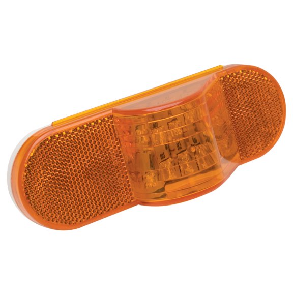 Roadpro Warning Light, Amber, Led, 12V DC, Variable FPM, Permanent RP6164AL
