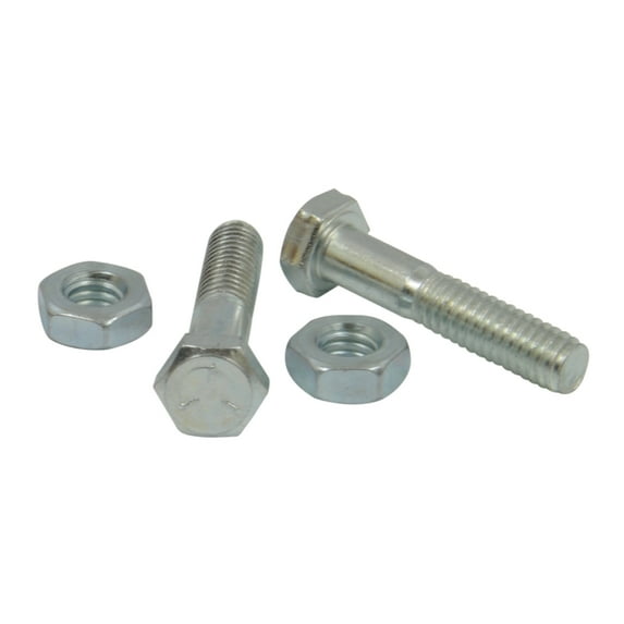 RoadPro SST-90130 Two Steel 5/16" x 1.5" Coarse Thread Bolts W/ Hex Nuts