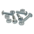 thumbnail image 1 of RoadPro SST-90170 Five Steel 1/4" x 1" Rounded Slotted Head Bolts W/ Hex Nuts, 1 of 2