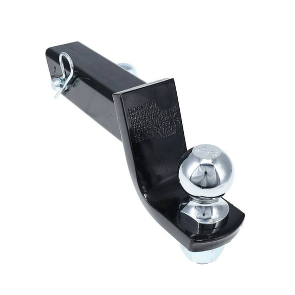 DAS COMPANIES Trailer Hitch Ball Mount with 2 Inch Ball and Hitch Pin Clip