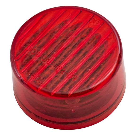 RoadPro 2-Inch Sealed Round LED Clearance & Marker Light with Durable Housing